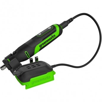 Гравер GREENWORKS G24RT 24В с принадлежностями 52 шт (без АКБ и ЗУ)